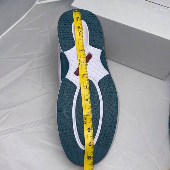 Orthofeet Mens Shoes Wide Fit US Size 11 2E White Leather Lace-Up Supportive - Picture 11 of 11